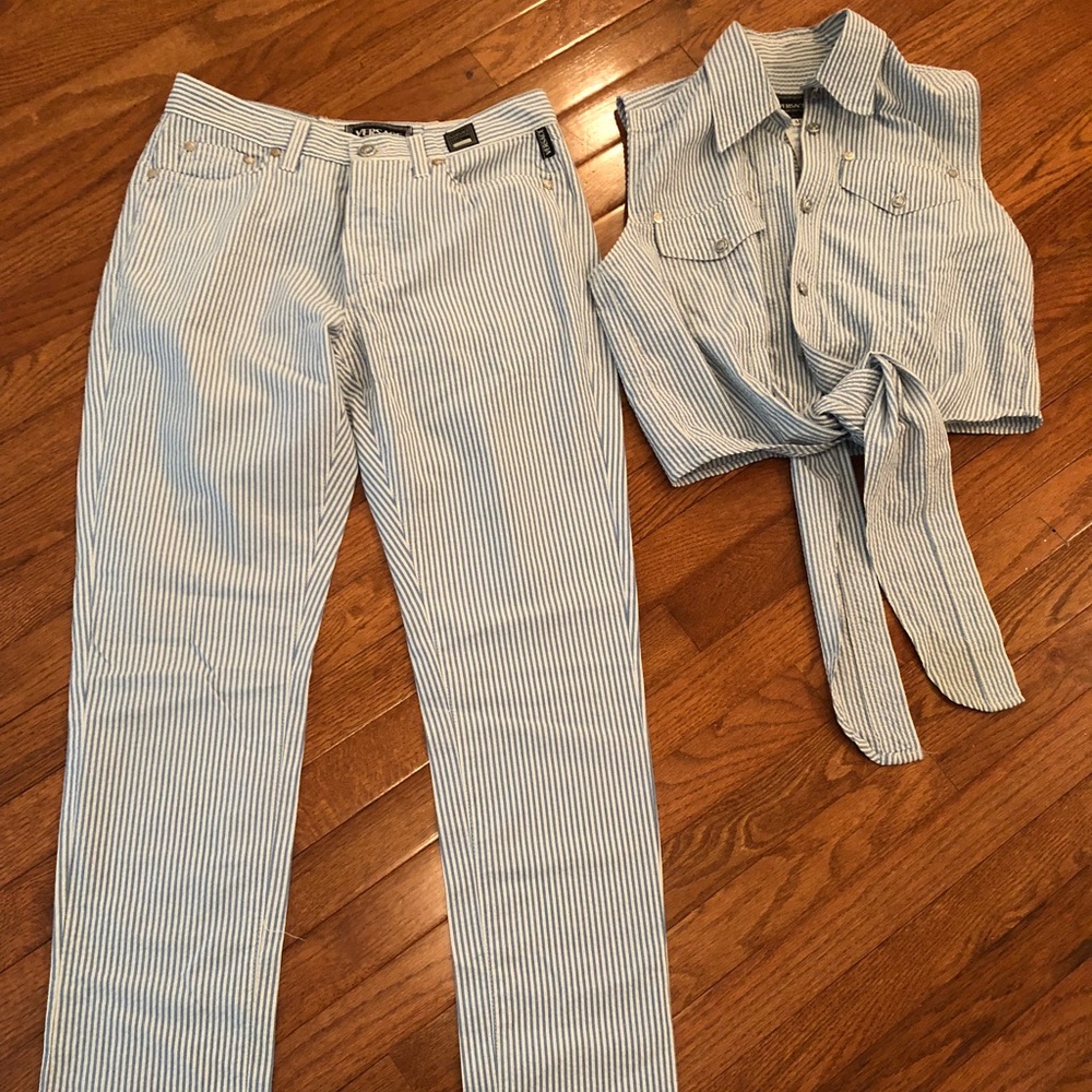 Two piece Versace set